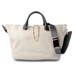 Chloe Bailey Shoulder Bag Handbag BAYLEE Black Gray